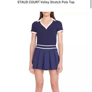 Staud Court Volley Top, Size Small